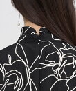 【EPOCA STORIA】アブストラクトプリントドレス《WEB&EPOCA THE SHOP店舗限定》
