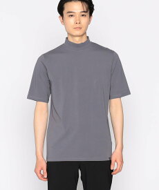 【SALE／55%OFF】COMME CA ISM コットン天竺 モックネックTシャツ コムサイズム トップス カットソー・Tシャツ グレー ホワイト ブラック