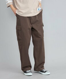 【SALE／25%OFF】coen TCツイル6ポケットワイドカーゴパンツ コーエン パンツ カーゴパンツ ブラック ベージュ ブラウン ネイビー