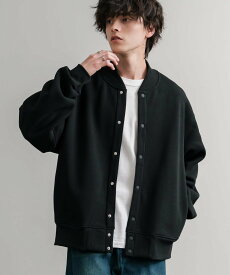 Rocky Monroe ヘビーウェイト裏起毛スナップカーディガン ロッキーモンロー トップス カーディガン グレー ブラック【送料無料】