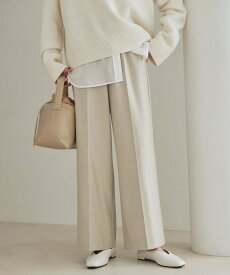 UNITED ARROWS green label relaxing 【結論シリーズ】ニーハイフレアパンツ ウラキモウ[size SHORT/TALLあり] ユナイテッドアローズ グリーンレーベルリラクシング パンツ その他のパンツ ブラック グレー ホワイト【送料無料】