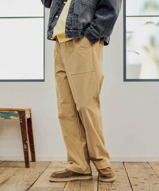 【SALE／58%OFF】BAYFLOW [ストレッチ]フリーフォームベイカーパンツ ベイフロー パンツ その他のパンツ カーキグリーン ベージュ ブラック ブラウン