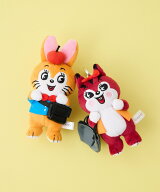 ear PAPILLONNER 【クッピーラムネ×ear】コラボぬいぐるみチャーム イア パピヨネ アクセサリー・腕時計…