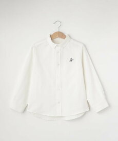 【SALE／50%OFF】Dessin 【セレモニー】ボタンダウンシャツ デッサン トップス シャツ・ブラウス ホワイト
