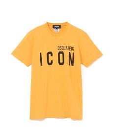 【SALE／40%OFF】DSQUARED2 Cool Fit Tee ディースクエアード トップス カットソー・Tシャツ イエロー ブラック【送料無料】