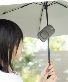 LAKOLE 【土曜はナニする!?放映アイテム】＜Type-C対応＞4WAYクリップ・ストラップ付きファン ラコレ インテリア・生活雑貨 扇風機・空気清浄機・加湿器