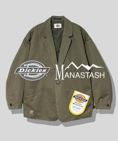 GSC MENS SELECT MANASTASH/マナスタッシュ DICKIES EXTRA MILE 1B JK (MENS) ゴースローキャラバン ジャケット・アウター ブルゾン・ジャンパー カーキグリーン【送料無料】