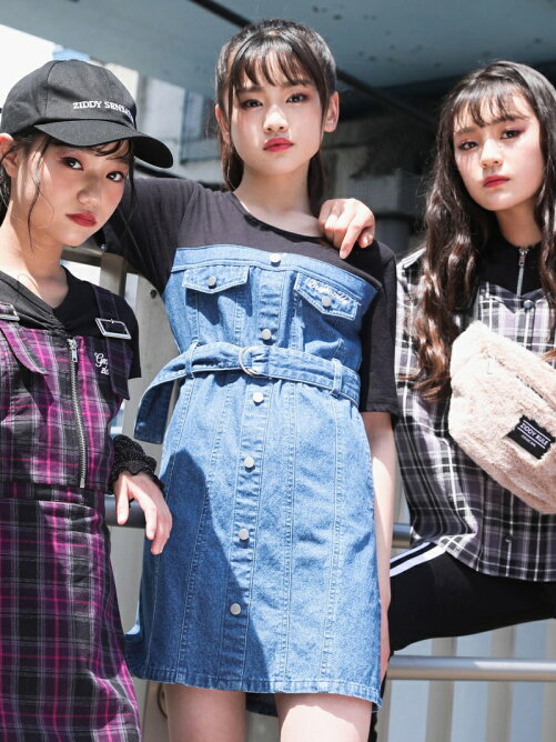 Bebe Online Store ドッキング デニム ワンピース 130cm 160cm Rakuten Fashion 楽天ファッション 旧 楽天ブランドアベニュー Bg0766