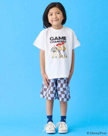 【SALE／10%OFF】b・ROOM 【Disney&Pixar】TOY STORY5/アソートキャラクターTシャツ ナルミヤオンライン トップス カットソー・Tシャツ ホワイト ブルー