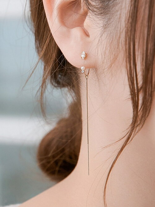 Jewel Addict Phoebe W スウィングチェーンバックキャッチピアス Rakuten Fashion 楽天ファッション 旧楽天ブランドアベニュー U766