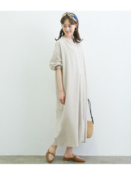 Vis Web限定 リネンライクバンドカラー前開きシャツワンピース Rakuten Fashion 楽天ファッション 旧楽天ブランドアベニュー Cm5767