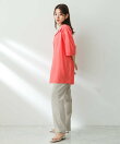 シアーシャンブレーオープンカラーシャツ