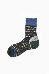 and wander and wander wool socks �A���h�����_�[ �V���[�Y�E�C ���̑��̃V���[�Y�E�C �u���b�N �O���[�y���������z