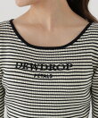 <a/mie>ロゴ刺繍リブニット