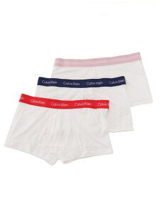 Calvin Klein Underwear カルバン クライン 【カルバン クライン アンダーウェア】 コットン ストレッチ ボクサーパンツ 3 枚パック U2664 カルバン・クライン インナー/ナイトウェア ボクサーパンツ/トランクス ブラック ホワイト【送料無料】