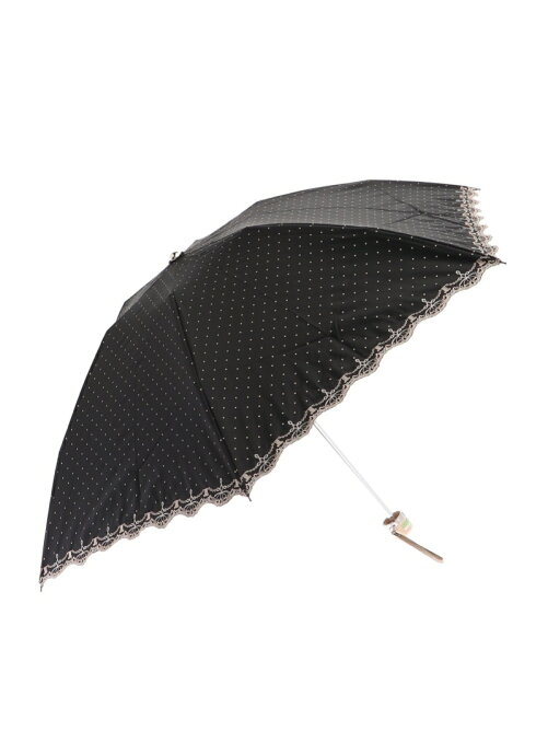 Moonbat Lanvin W ランバン 折りたたみ傘 日傘 晴雨兼用 ドット刺繍 Rakuten Fashion 楽天ファッション 旧楽天ブランドアベニュー Bg2768
