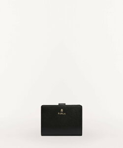 FURLA FURLA CAMELIA S COMPACT WALLET �t���� ���z�E�|�[�`�E�P�[�X ���z �u���b�N�y���������z