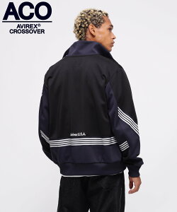 �ySALE�^30%OFF�zAVIREX �sCROSSOVER�tTRACK JACKET / �g���b�N �W���P�b�g �N���X�I�[�o�[ / AVIREX / �A���B���b�N�X �A���B���b�N�X �g�b�v�X �J�b�g�\�[�ET�V���c �O���[�� �u���b�N�y���������z