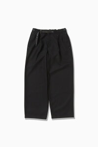 and wander REWOOL tweed wide pants �A���h�����_�[ �p���c ���̑��̃p���c �O���[ �u���b�N �x�[�W���y���������z