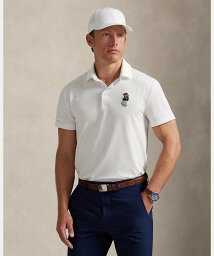POLO GOLF/RLX Golf テーラードフィット Polo ベア ポロシャツ ホワイト