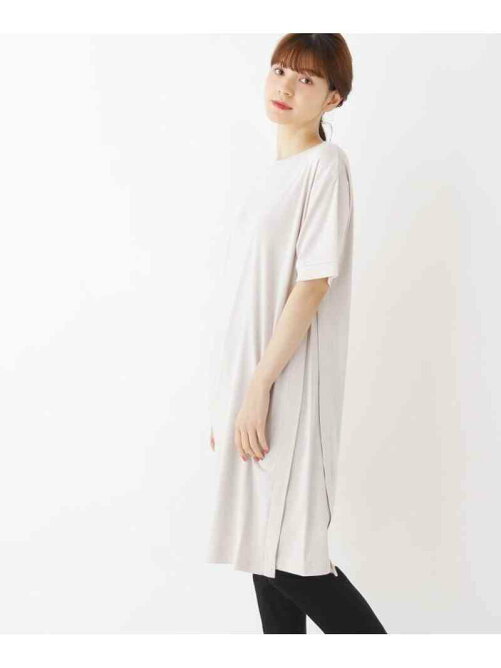 Shoo La Rue M L ピマコットンサイドスリットチュニックワンピース Rakuten Fashion 楽天ファッション 旧楽天 ブランドアベニュー Aw7769