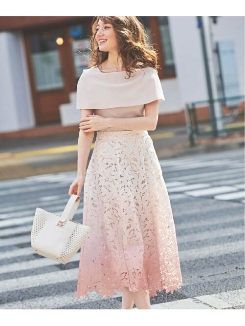 Noela グラデーションレーススカート Rakuten Fashion 楽天ファッション 旧楽天ブランドアベニュー Cn3769