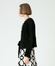 【LOULOU WILLOUGHBY】ワイルドシャギーボレロ