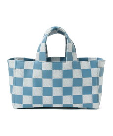 BEAMS BOY maturely / Square Tote ビームス ウイメン バッグ その他のバッグ ブルー ブラウン【送料無料】
