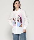 ミニーフラワーシャツ