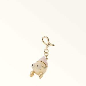 FURLA �y�����zHASHTAG 3D HERMIT CRAB CHARM �t���� �t�@�b�V�����G�� �`���[���E�L�[�`�F�[���y���������z