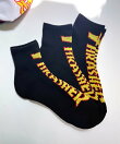【THRASHER】スラッシャー MAG LOGO SOCKS 3足セット 靴下