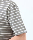 ポップコーンボーダー クルーネックTシャツ