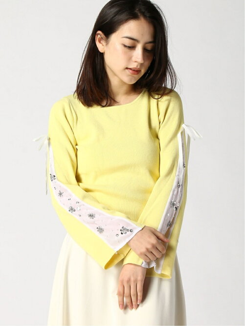 Cherry Ann フレアスリーブデザインニット Rakuten Fashion 楽天ファッション 旧楽天ブランドアベニュー Af3770