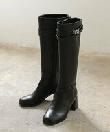 【SALE／55%OFF】Donoban 美脚ドレスアップロングブーツ ドノバン シューズ・靴 ブーツ ブラック【送料無…
