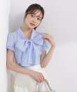 チューリップ袖リボンブラウス 26SS