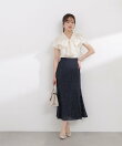 チューリップ袖リボンブラウス 26SS