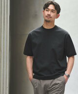 UNITED ARROWS green label relaxing 【WEB限定】JUST fit ポンチ 半袖 Tシャツ カットソー -汗染み防止-…