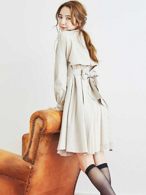 Titty Co バックチュールトレンチコート Rakuten Fashion 楽天