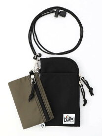 Grand PARK NICOLE 【Drifter】MINIMAL W POUCH ニコル バッグ その他のバッグ ブラック レッド【送料無料】