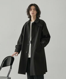 【SALE／60%OFF】JUNRed ウーリーニットステンカラーベルテッドコート ジュンレッド ジャケット・アウター ステンカラーコート ブラック グレー ブラウン グリーン ブルー【送料無料】