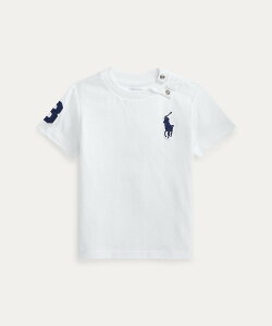POLO RALPH LAUREN (�x�r�[)Big Pony �R�b�g�� �W���[�W�[ T�V���c �����t���[���� �g�b�v�X �J�b�g�\�[�ET�V���c �z���C�g�y���������z
