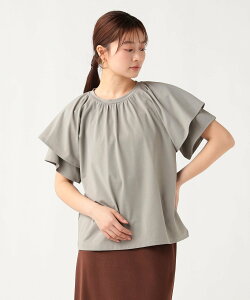 BEAMS HEART WOMEN ���t���� �v���I�[�o�[ 26SS �E�H�b�V���u�� �r�[���X �n�[�g �g�b�v�X �J�b�g�\�[�ET�V���c �z���C�g �u���b�N �C�G���[�y���������z