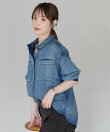 シアーデニムシャツ