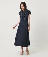 【SALE／20%OFF】UNITED ARROWS メロー フリル スキッパー ワンピース -防シワ 吸水速乾 UVカット 遮熱性…