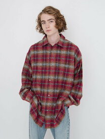 【SALE／65%OFF】Levi's WORKSHOP SMOCK SHIRT LMC OSHIMA PLAID MOJ リーバイス トップス シャツ・ブラウス【送料無料】