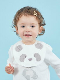 gelato pique 【限定カラーあり】【BABY】アニマルスタイ ジェラートピケ マタニティウェア・ベビー用品 スタイ・よだれかけ グリーン ホワイト