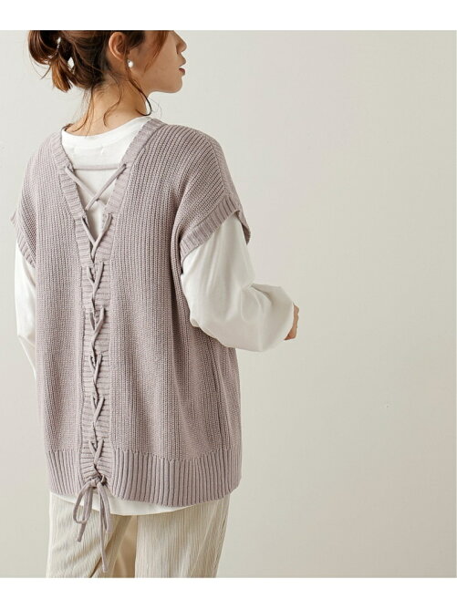 Ray Cassin バックレースアップニットベストセット Rakuten Fashion 楽天ファッション 旧楽天ブランドアベニュー Cm5773