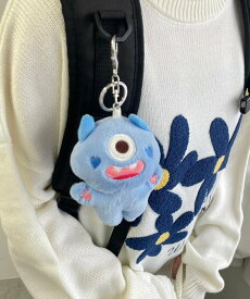 WEGO LADY'S ハッピーモンスターぬいぐるみキーホルダー ウィゴー インテリア・生活雑貨 その他のインテリア・生活雑貨 ブルー グリーン ピンク