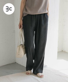 【SALE／40%OFF】URBAN RESEARCH DOORS リヨセルデニムイージーパンツ アーバンリサーチドアーズ パンツ ジーンズ・デニムパンツ ネイビー ブラック【送料無料】