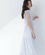 【SALE／20%OFF】NATURAL BEAUTY BASIC フリルショルダー楊柳ワンピース ナチュラルビューティベーシック…